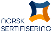 Logo Norsk Sertifisering WP infotekst ny